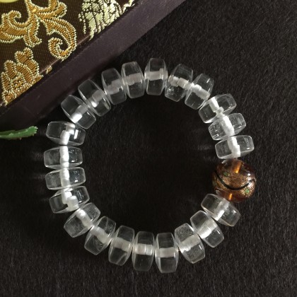 Crystal elastic bracelet