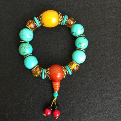 Unique nature stone bracelet